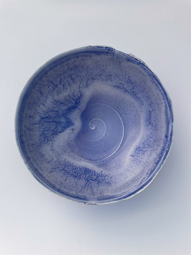 Porcelain Dish blue and white glaze - Image 4